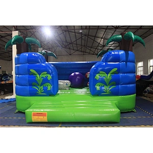 hawaii bouncer coconut tree tropical style inflatable jumping castle& Inflatable Bouncer-5x4x3M