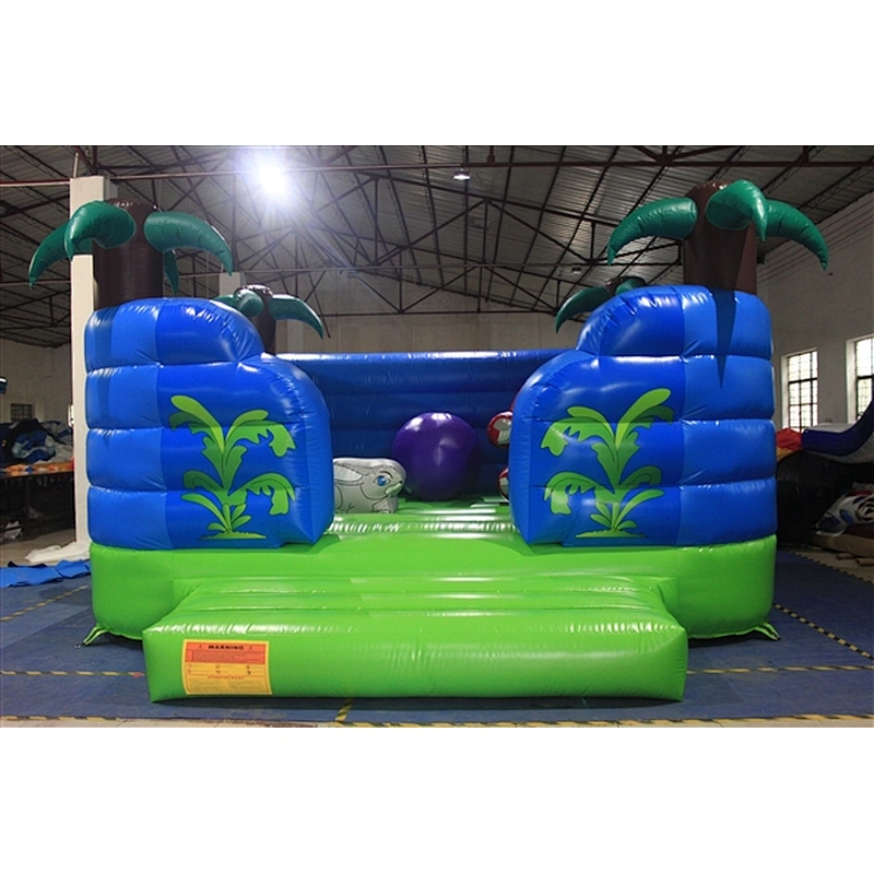 hawaii bouncer coconut tree tropical style inflatable jumping castle& Inflatable Bouncer-5x4x3M