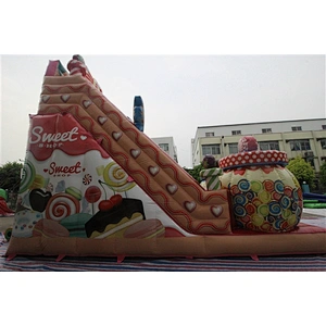 sweet candy bazaar candy jar Inflatable Slide-8x5x7M