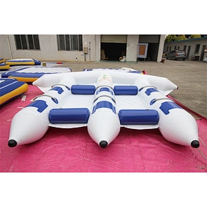 Inflatable Flying Fish,Inflatable Flying Fish Banana Boat,Inflatable Sea Banana Boat for 6 people