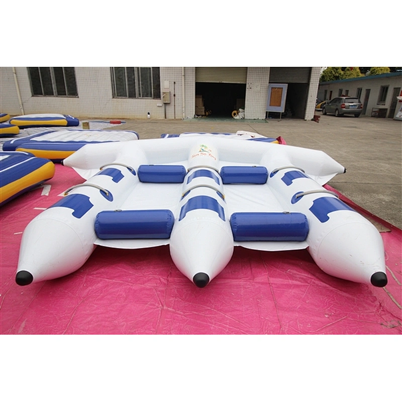 Inflatable Flying Fish,Inflatable Flying Fish Banana Boat,Inflatable Sea Banana Boat for 6 people