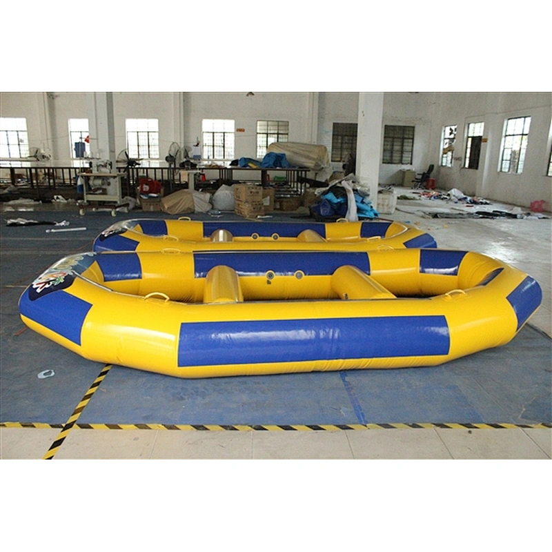 inflatable Water Toys Inflatable Water Raft Rowing Boat for Outdoor Commercial Water Park-3.81x1.85M