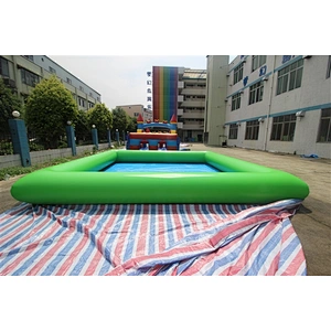 New design commercial inflatable swimming pool for sale-6x6x0.65m