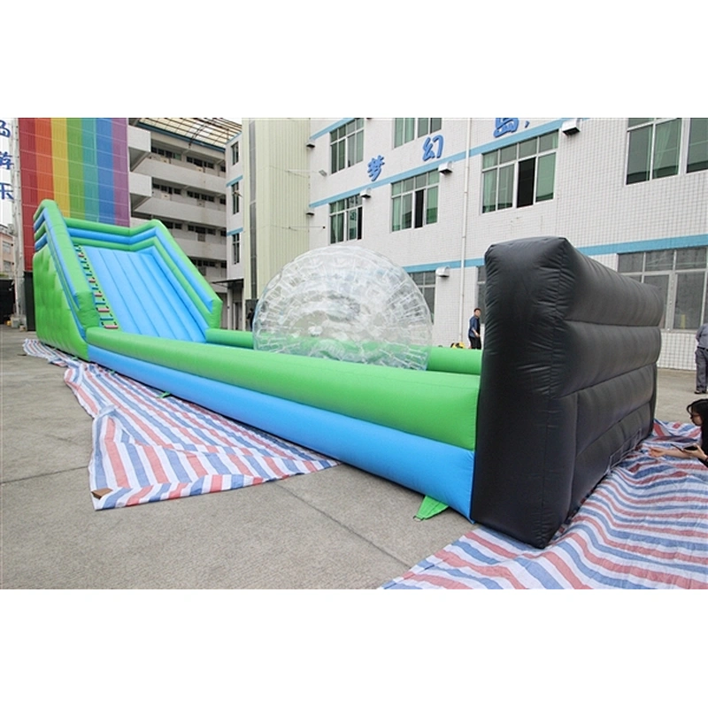 Sport games inflatable zorb ball  for sale Inflatable Slide-20x3.5x5M