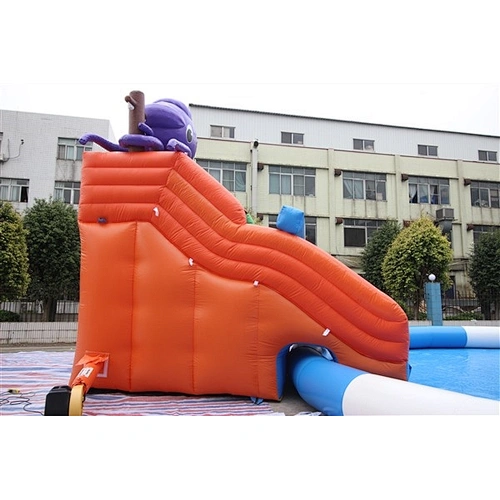 The hot sale octopuses giant inflatable water slide which is inflatable water slide for kids-5x3m