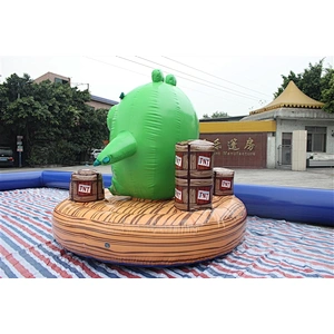 angry birds inflatable pig