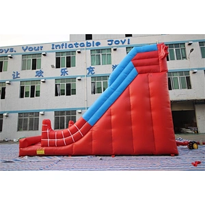 spider man style inflatable bouncer slide Inflatable Slide-8x4x6M