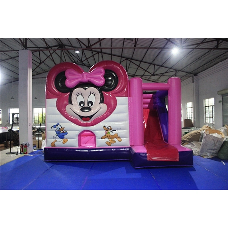 minnie jumping castle jumping bouncer Inflatable Bouncer-5.5x5M