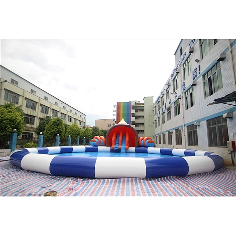 Adult Floating Waterpark Theme Items Splash Mini Children Amusement Rides Equipment Indoor Inflatable Aqua Water Park For Sale-23x22x8m
