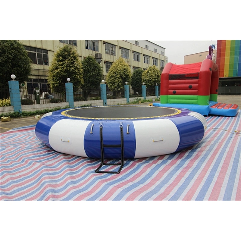 Customized Floating Water Toys Inflatable Water Jumping for Adults Inflatable Water Trampoline Hot Sale-5m