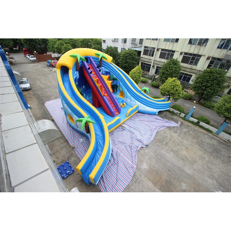Water Slide For Adult Large Swimming Pool Water Park Pop For Sale-43x24x8m