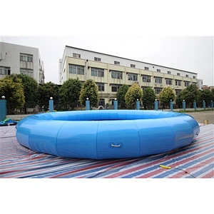 Customized Design Inflatable Swimming Pool Outdoor Sports Summer Pool for Sale-9x9x1m