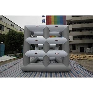 Tower Floating Toys Inflatable Water Obstacle Course-6x3x3m