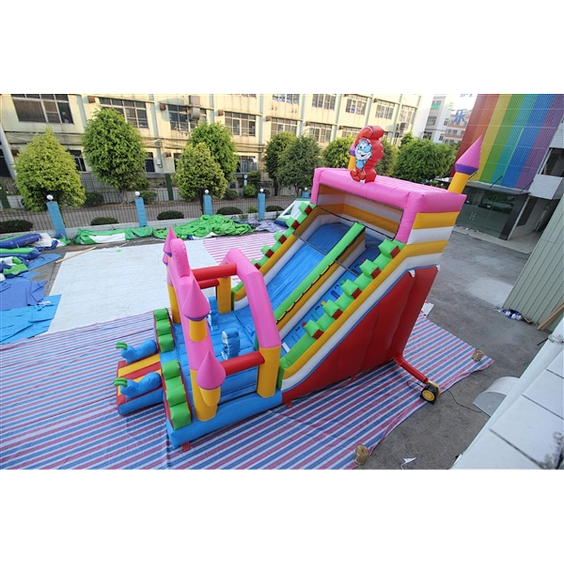 inflatable castle inflatable bouncer slide Inflatable Slide-8x4x7M