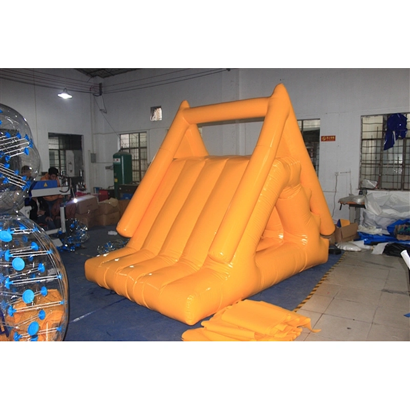 Triangle slide products Inflatable water park equipment ,inflatable water play equipment for water park-3x2x2.8m
