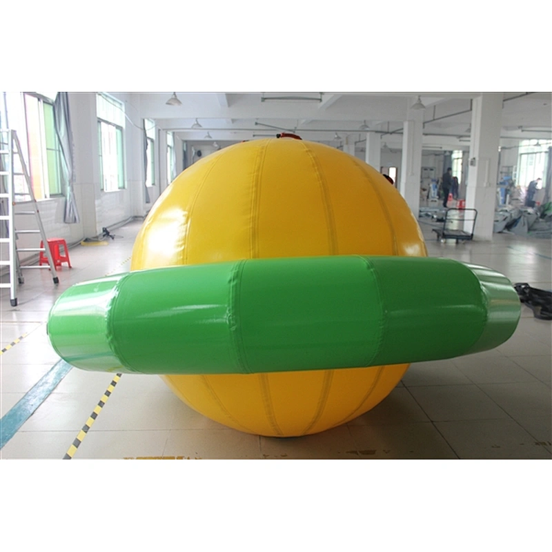 Inflatable Water Toys Inflatable Rocker Saturn Rotating Saturn for Crazy Game Hot Sale-diameter-2.5m