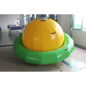 Inflatable Water Toys Inflatable Rocker Saturn Rotating Saturn for Crazy Game Hot Sale-diameter-2.5m