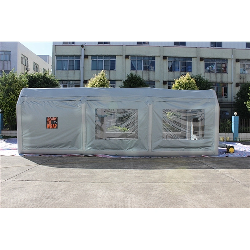 inflatable tents paint wall-9x4x3m