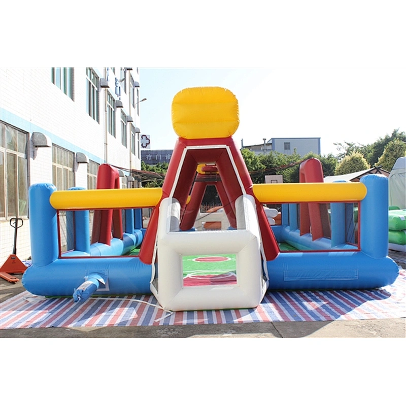 High Quality inflatable human table soccer inflatable soccer field inflatable sport games for sale-6x10m
