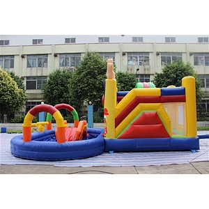 smiling clown amusement park-7.1x6.7x3.5m