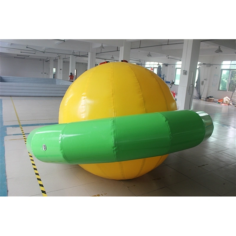 Inflatable Water Toys Inflatable Rocker Saturn Rotating Saturn for Crazy Game Hot Sale-diameter-2.5m