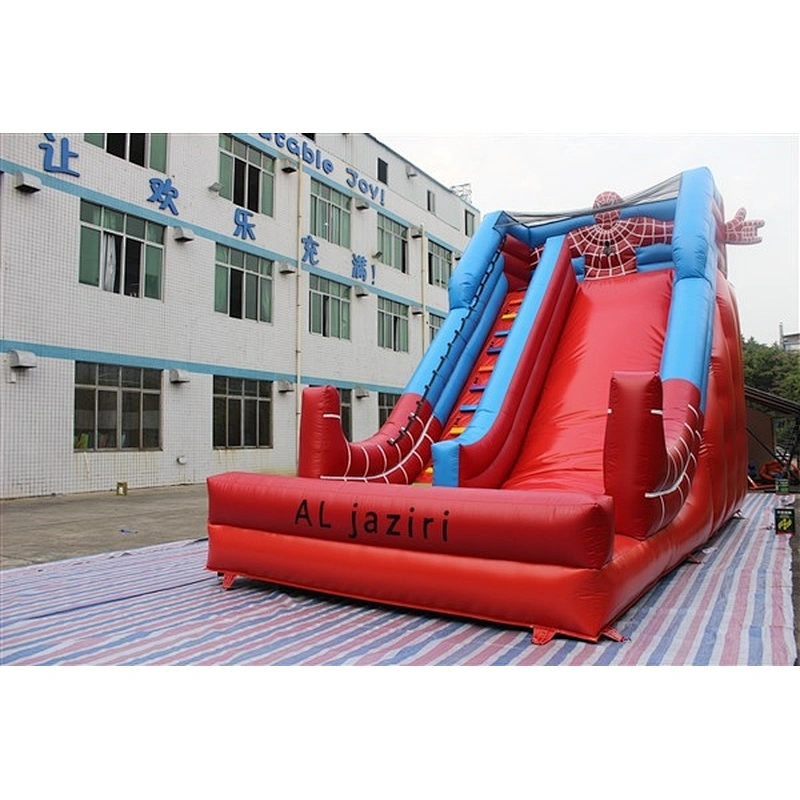 inflatable Spider-Man slide-8x4x4m