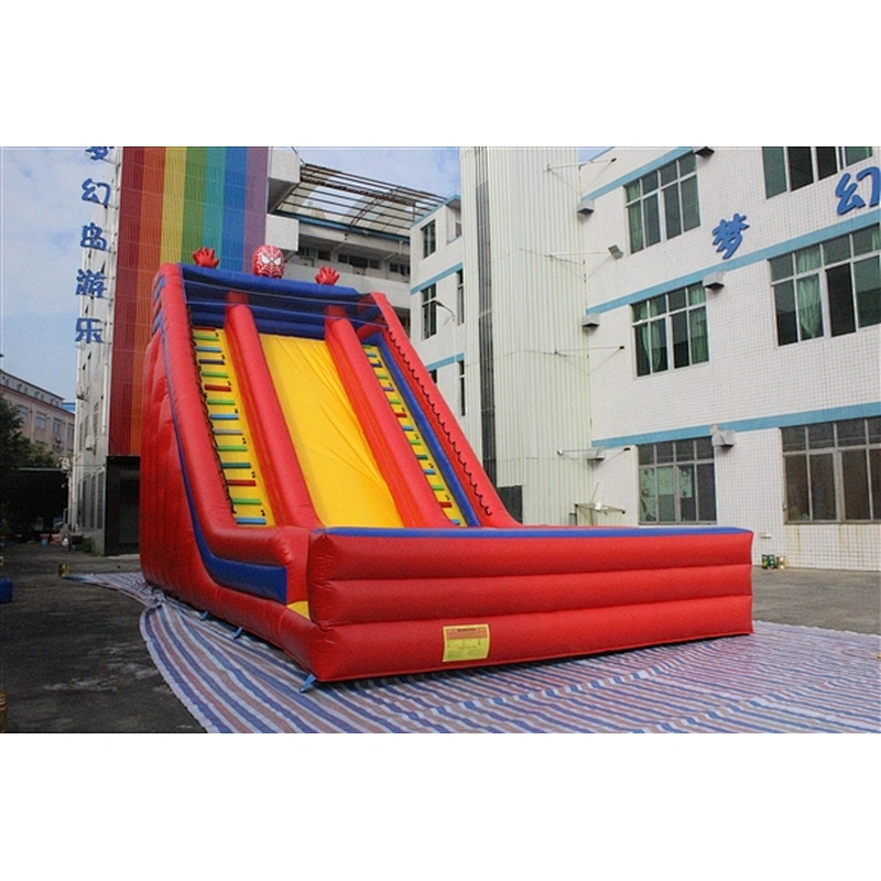 inflatable Spider-man slide-12x5.5x8.5m