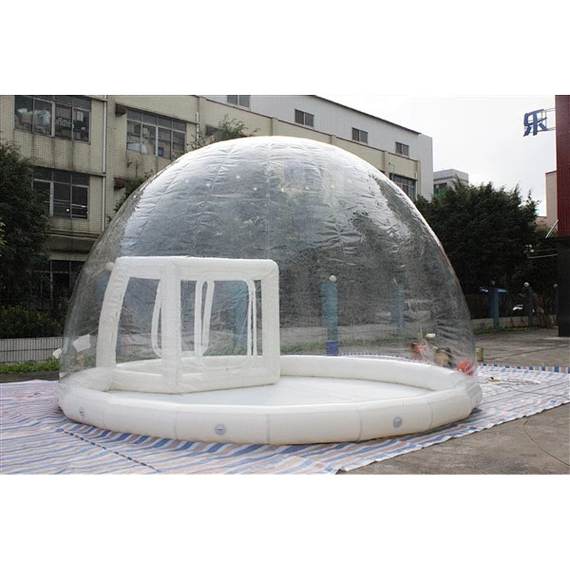 inflatable bubble tent-diameter 6 m height 4m