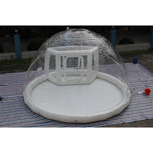inflatable bubble tent-diameter 6 m height 4m