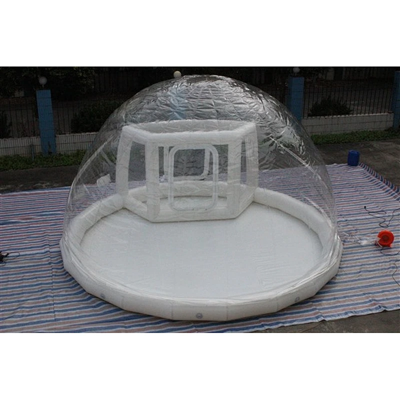 inflatable bubble tent-diameter 6 m height 4m