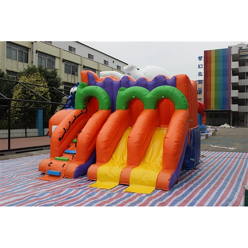 octopus inflatable octopus water slide-5x4x3M