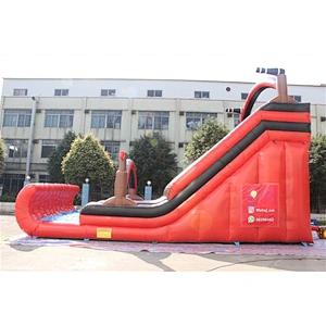 red pirate theme inflatable bouncer slide Inflatable Slide-10x5x6M