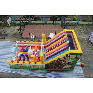 inflatable bunny castle-9x4.5x4m