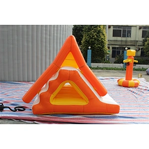 Triangle slide products Inflatable water park equipment ,inflatable water play equipment for water park-2x2x1.5m