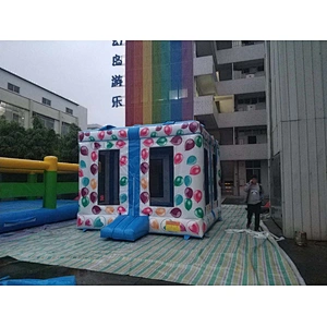 inflatable gift box bouncer-5x4m