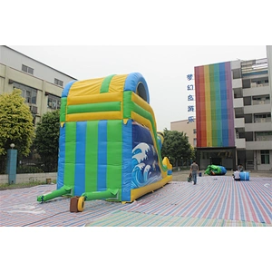 inflatable minions slide-8.3x3.4x5.3m