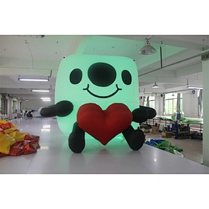 inflatable LED customized 6 years old baby-2.5x2.4x2.3m