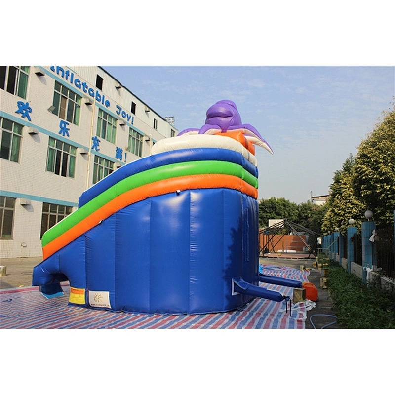 inflatable octopus water slide-4.5x4.5x4.5m