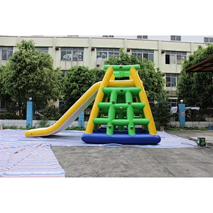 Inflatable pyramid slide-6.5x3.6x3.8m
