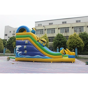 inflatable minions slide-8.3x3.4x5.3m