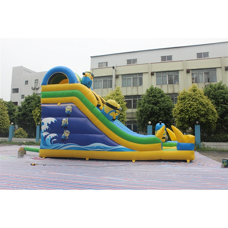 inflatable minions slide-8.3x3.4x5.3m