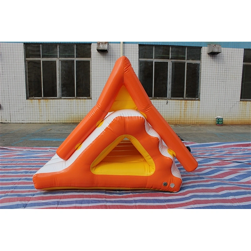 Triangle slide products Inflatable water park equipment ,inflatable water play equipment for water park-2x2x1.5m