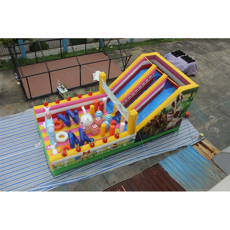 inflatable bunny castle-9x4.5x4m