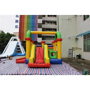 inflatable colorful bouncer-5x5x3.5m