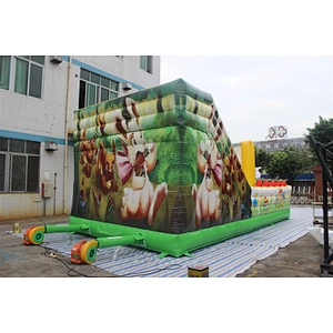 inflatable bunny castle-9x4.5x4m