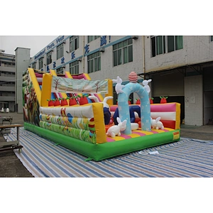 inflatable bunny castle-9x4.5x4m