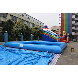 inflatable swimming pool-8x8x0.65m