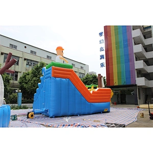 inflatable pirate ship slide-8x6m