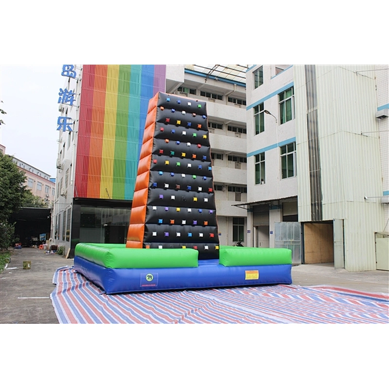 Customized Inflatable Floating Climbing wall, Inflatable Climbing Wall inflatable mountain climbing for sale-6x6x7m
