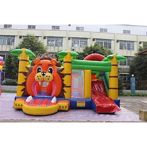 lion jumping castle jumping bouncer Inflatable Bouncer-5.5x5x4M